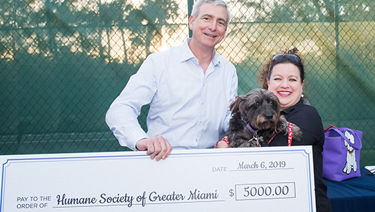 Giving back to our furry friends.